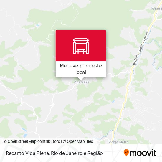 Recanto Vida Plena mapa