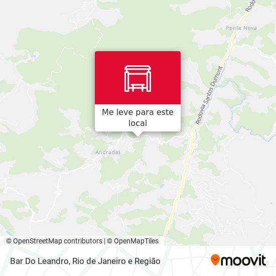 Bar Do Leandro mapa