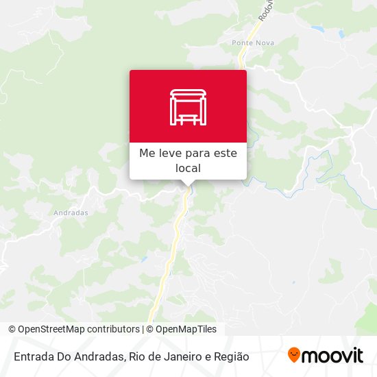 Entrada Do Andradas mapa