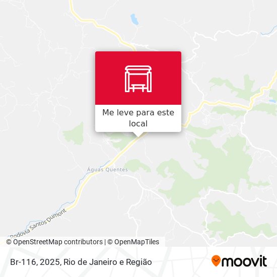 Br-116, 2025 mapa
