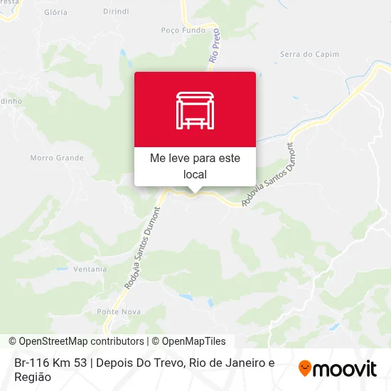 Br-116 Km 53 | Depois Do Trevo mapa