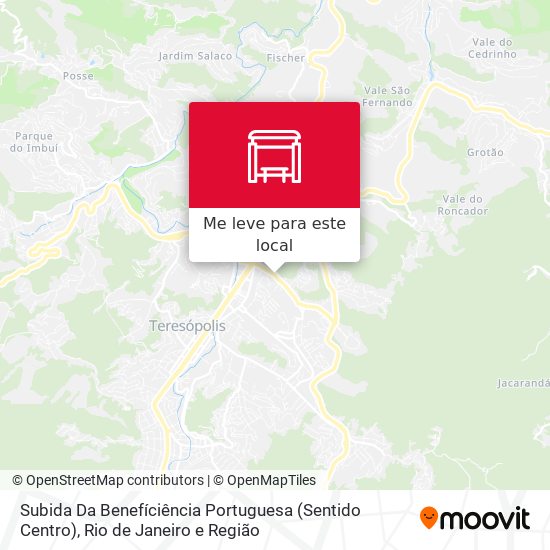 Subida Da Benefíciência Portuguesa (Sentido Centro) mapa