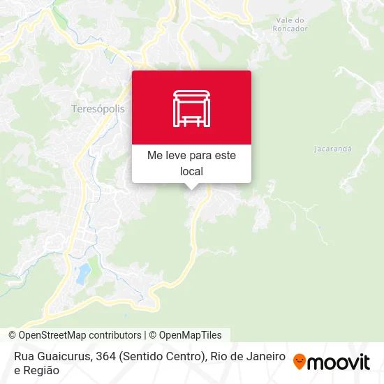 Rua Guaicurus, 364 (Sentido Centro) mapa