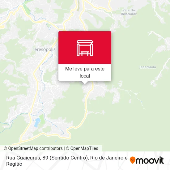 Rua Guaicurus, 89 (Sentido Centro) mapa