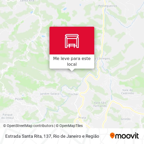 Estrada Santa Rita, 137 mapa