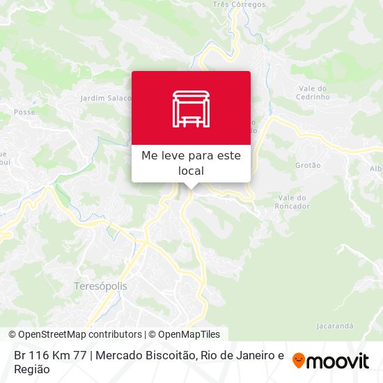 Br 116 Km 77 | Mercado Biscoitão mapa
