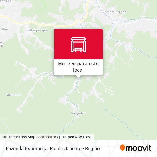 Fazenda Esperança mapa