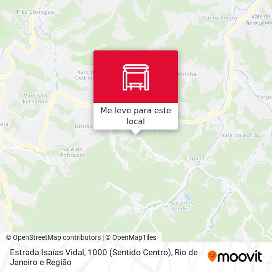 Estrada Isaías Vidal, 1000 (Sentido Centro) mapa