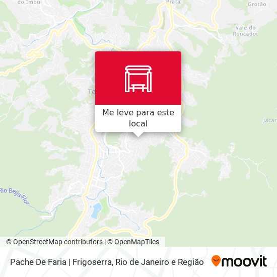 Pache De Faria | Frigoserra mapa