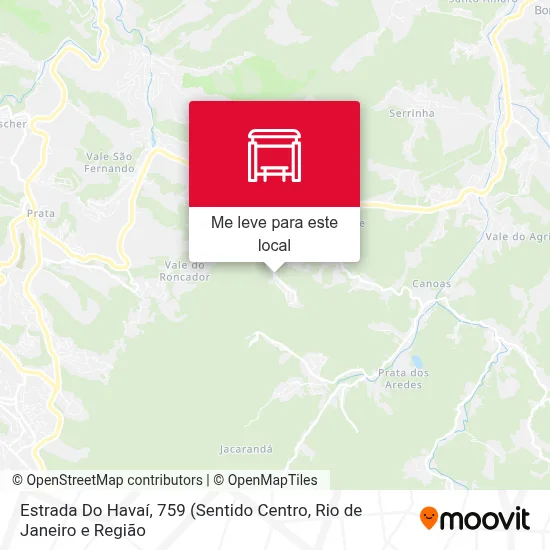 Estrada Do Havaí, 759 mapa