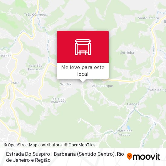 Estrada Do Suspiro | Barbearia (Sentido Centro) mapa