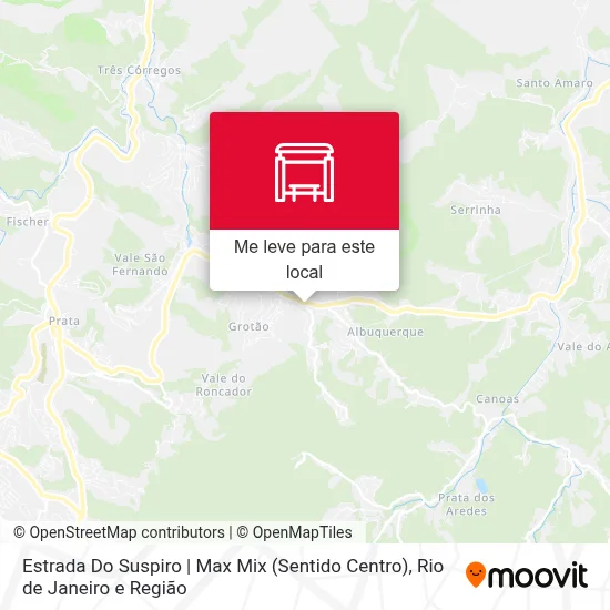 Estrada Do Suspiro | Max Mix (Sentido Centro) mapa