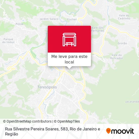Rua Silvestre Pereira Soares, 583 mapa