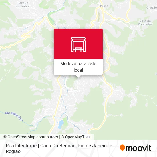 Rua Fileuterpe | Casa Da Benção mapa
