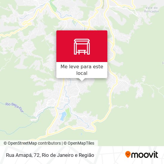 Rua Amapá, 72 mapa