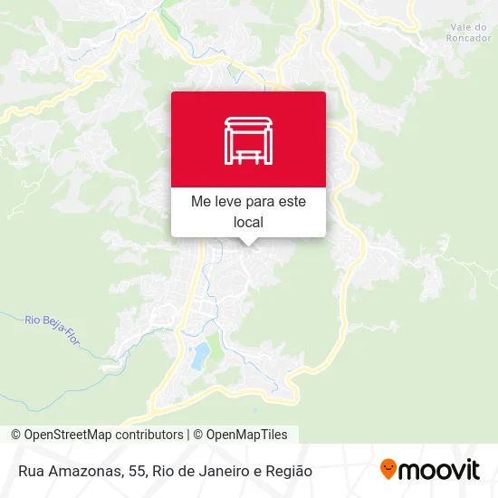 Rua Amazonas, 55 mapa