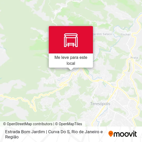 Estrada Bom Jardim | Curva Do S mapa