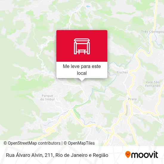 Rua Álvaro Alvin, 211 mapa