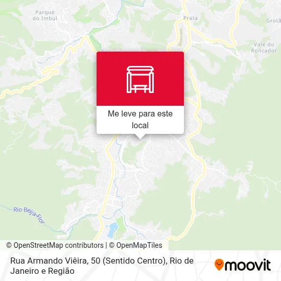 Rua Armando Viêira, 50 (Sentido Centro) mapa