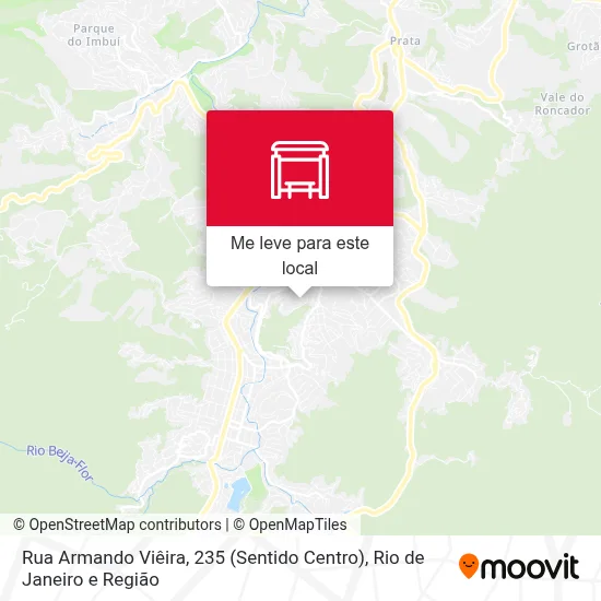 Rua Armando Viêira, 235 (Sentido Centro) mapa