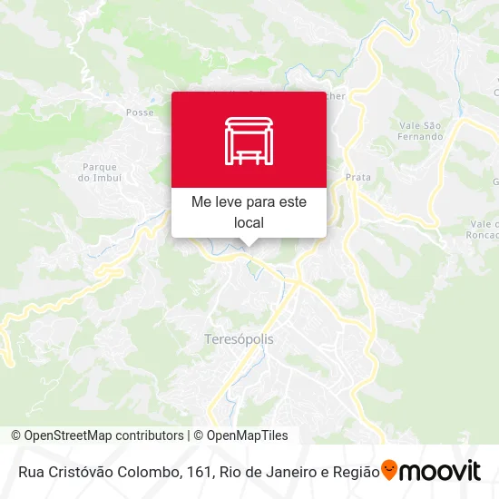 Rua Cristóvão Colombo, 161 mapa