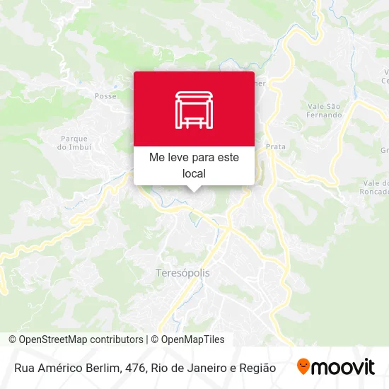 Rua Américo Berlim, 476 mapa