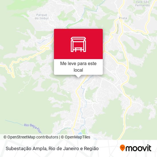 Subestação Ampla mapa
