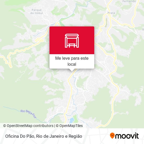 Oficina Do Pão mapa