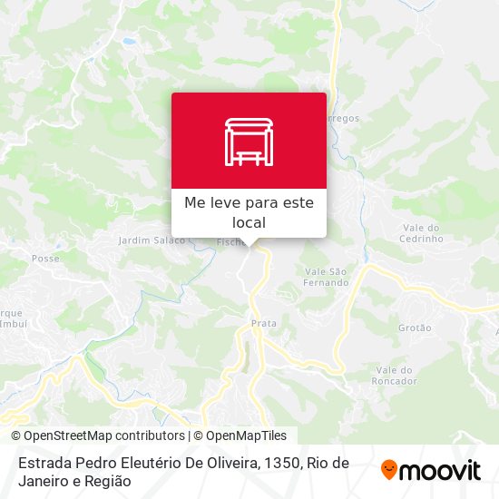 Estrada Pedro Eleutério De Oliveira, 1350 mapa