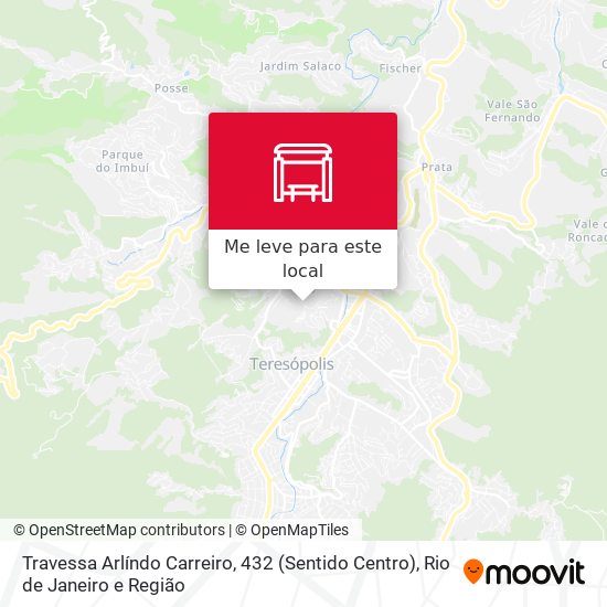 Travessa Arlíndo Carreiro, 432 (Sentido Centro) mapa