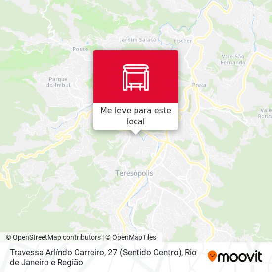 Travessa Arlíndo Carreiro, 27 (Sentido Centro) mapa