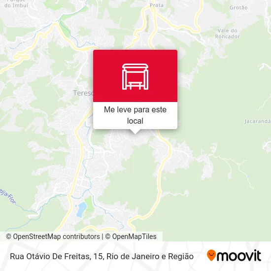 Rua Otávio De Freitas, 15 mapa