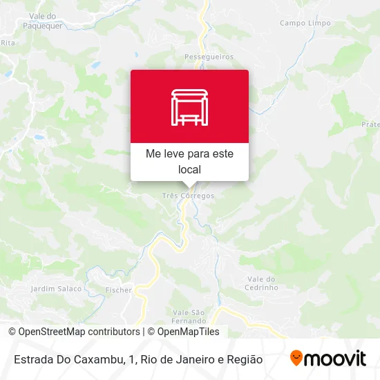 Estrada Do Caxambu, 1 mapa