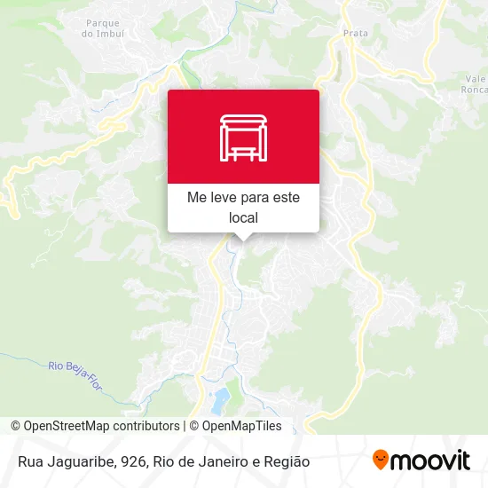 Rua Jaguaribe, 926 mapa