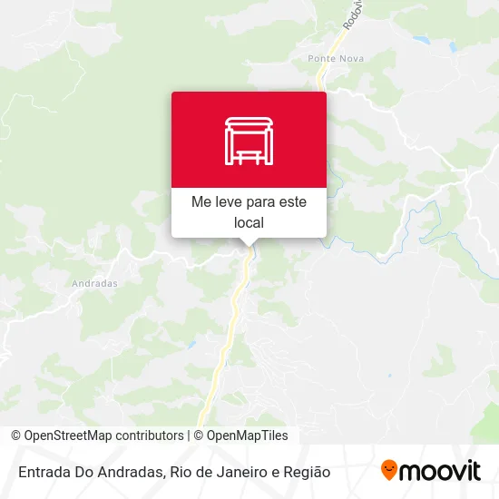 Entrada Do Andradas mapa