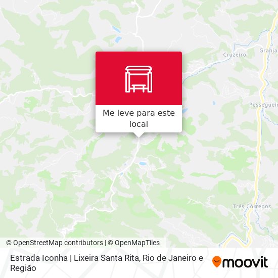 Estrada Iconha | Lixeira Santa Rita mapa