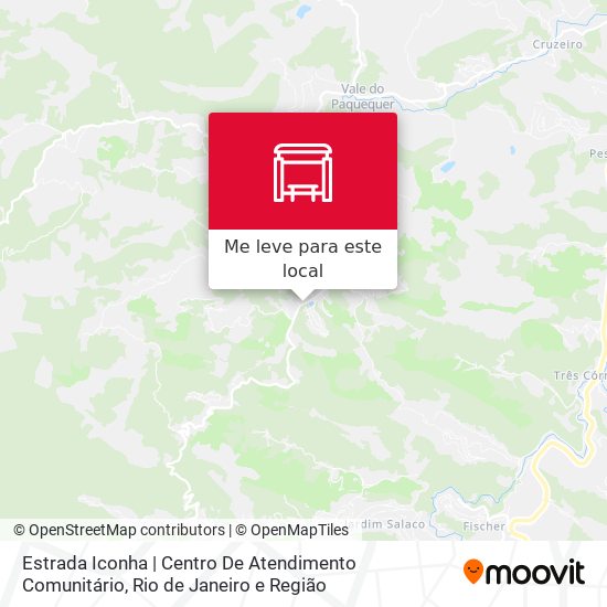 Estrada Iconha | Centro De Atendimento Comunitário mapa