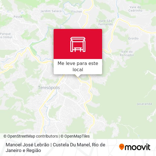 Manoel José Lebrão | Custela Du Manel mapa