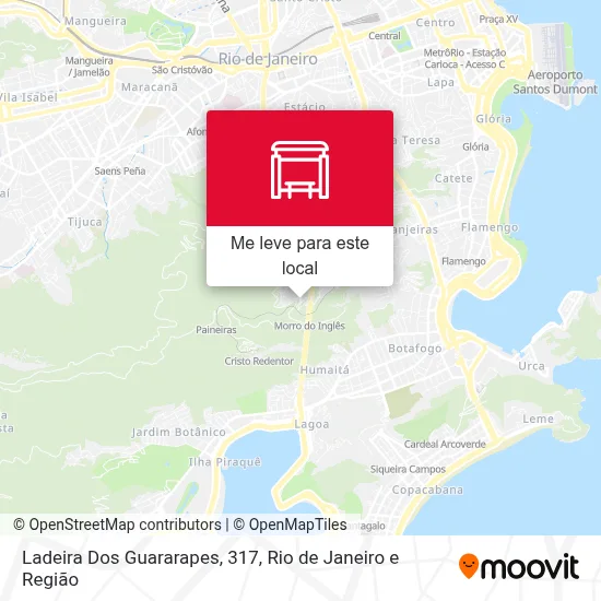 Ladeira Dos Guararapes, 317 mapa