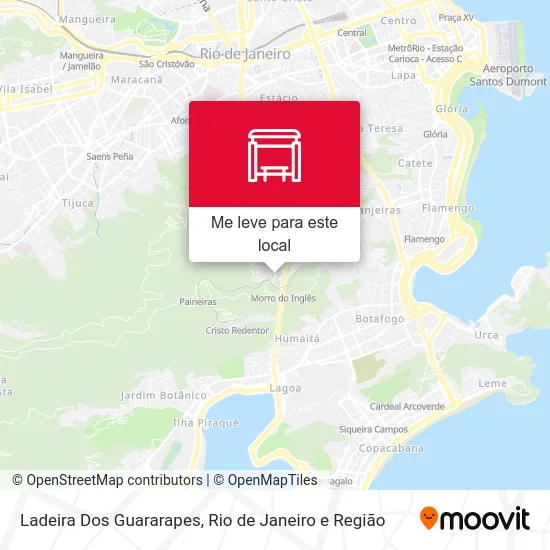 Ladeira Dos Guararapes mapa