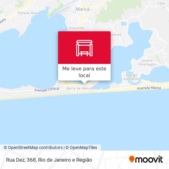 Rua Dez, 368 mapa