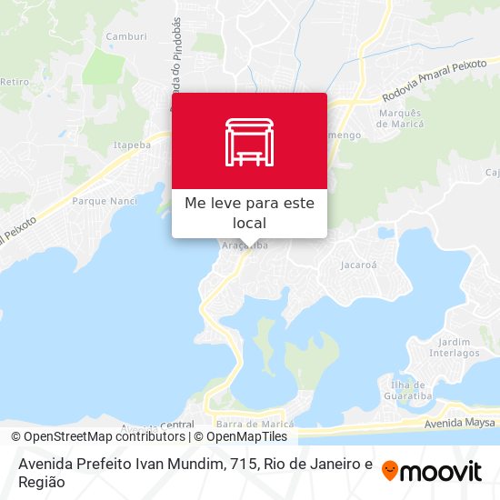 Avenida Prefeito Ivan Mundim, 715 mapa