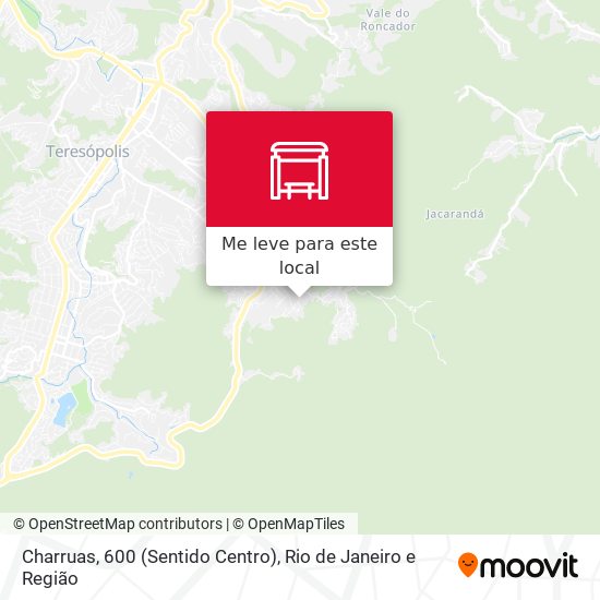 Charruas, 600 (Sentido Centro) mapa