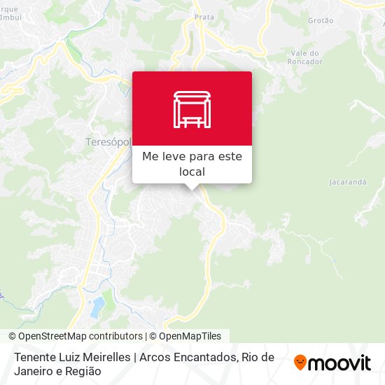 Tenente Luiz Meirelles | Arcos Encantados mapa
