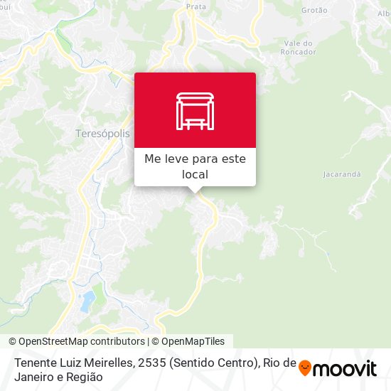 Tenente Luiz Meirelles, 2535 (Sentido Centro) mapa