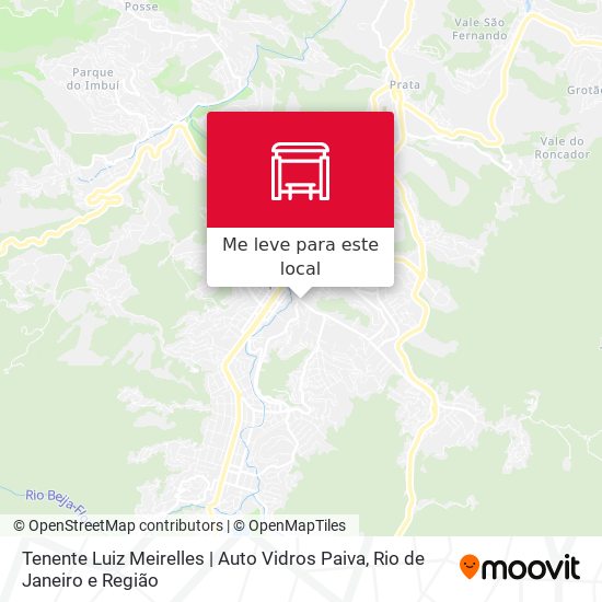 Tenente Luiz Meirelles | Auto Vidros Paiva mapa