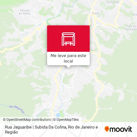 Rua Jaguaribe | Subida Da Colina mapa