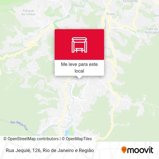 Rua Jequié, 126 mapa