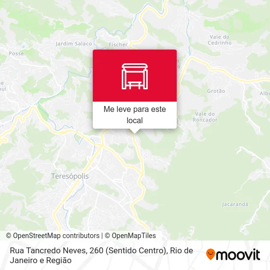 Rua Tancredo Neves, 260 (Sentido Centro) mapa