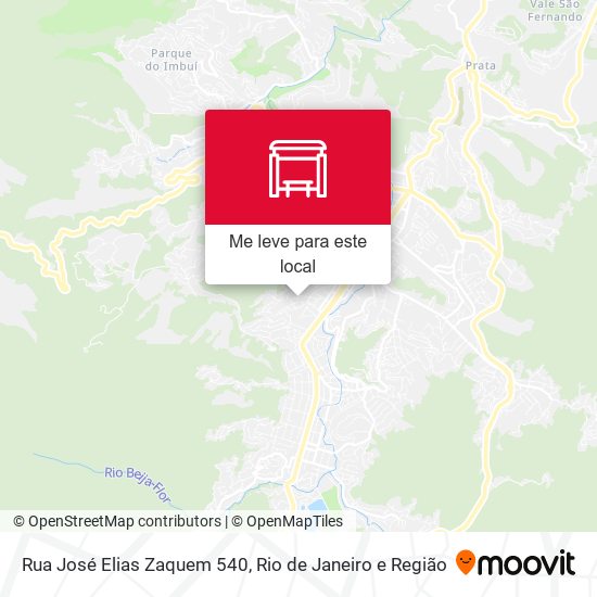 Rua José Elias Zaquem 540 mapa